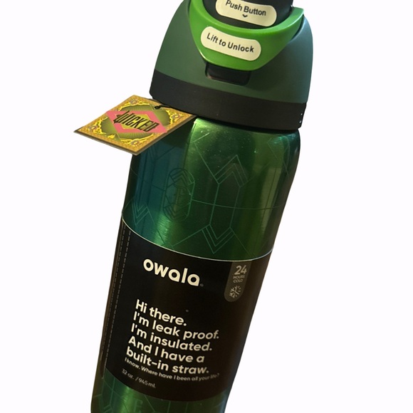 Owala Wicked 32oz FreeSip Bottle Elphaba Limited Edition Wicked For Good
New - Picture 4 of 7
